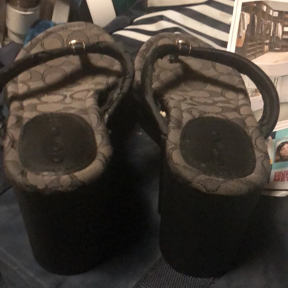 Black coach sandkez - Picture 2 of 4